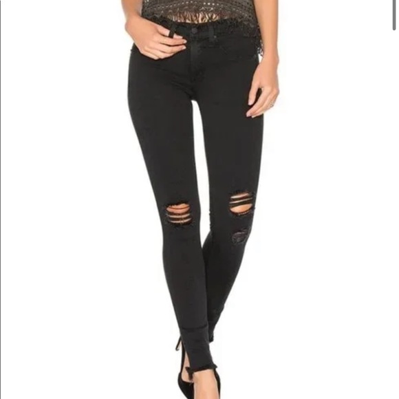 Rag and bone distressed legging jeans 24 - Picture 2 of 11